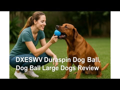 🎾 DXESWV Duraspin Dog Ball, Dog Ball Large Dogs Review 🐕