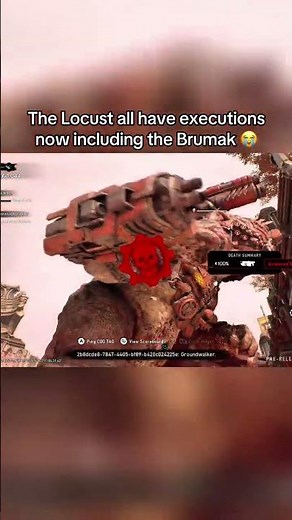 All The Locust have executions now including the Brumak 😭