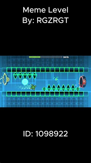 Meme Level! #geometrydash #gd