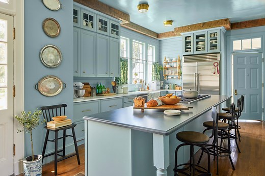 Feeling Blue? You’ll Love These Beautiful Blue Kitchen Cabinet Ideas