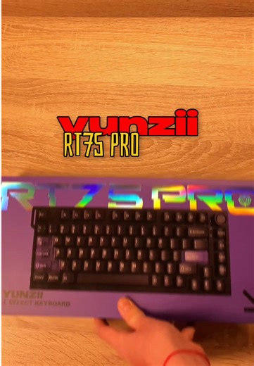 Unpacking the YUNZII RT75 Pro Keyboard