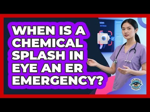 When Is A Chemical Splash In Eye An ER Emergency?