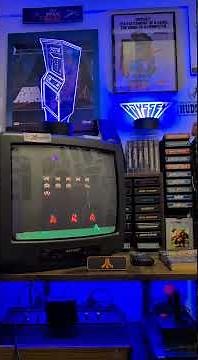 A Space Invaders quickie! #Atari 🕹️