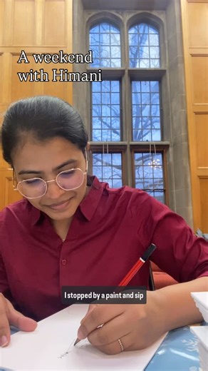 Global Cornell on Instagram: "Himani Agarwal, M.Eng. ’26 student from India, shares a weekend in her life as a Cornell grad student - one of the last of the fall semester! For all of you studying your way through finals, check out her hidden study room recommendation in Annabel Taylor Hall!"