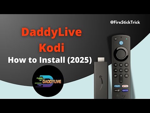 How to Install DaddyLive Kodi Addon? ‪@FireStickTrick‬
