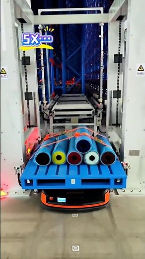 Fully Automated Warehouse for Flexo Packaging | AGV + ASRS System | https://13asrs.com/asrs-design
