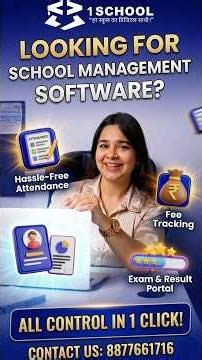 School Management Software | 1School Erp Demo