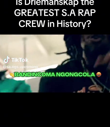 Driemanskap: The Greatest S.A Rap Crew?