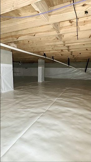 Vertical foundation drain, sump pump and full encapsulation