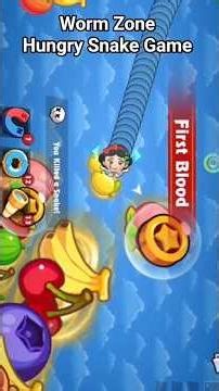 Worm Zone Hungry Snake Game #wormszone #snake #snakegame #satisfying #satisfyingvideo #gameplay