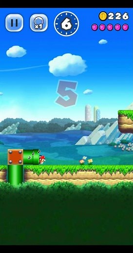 Super Mario Run Time Up