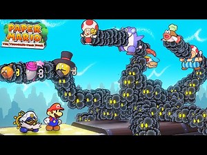 Smorg vs Mario | Paper Mario The Thousand Year Door