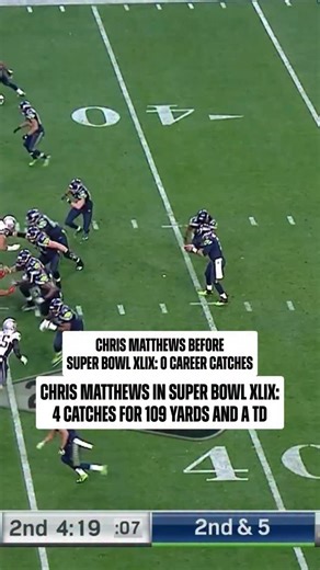 From unknown to unforgettable, Chris Matthews showed out on the biggest stage 😮‍💨 Super Bowl LX– Sunday 6:30pm ET on NBC Stream on @NFLPlus Peacock | NFL