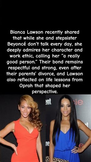 Bianca Lawson Opens Up About Sisterhood with Beyoncé #viral #shorts
