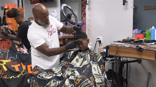 Albany barbershop hosts back-to-school event with free haircuts and supplies
