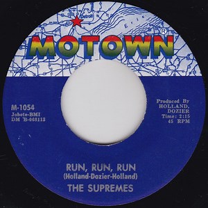 The Supremes - Run, Run, Run / I'm Giving You Your Freedom