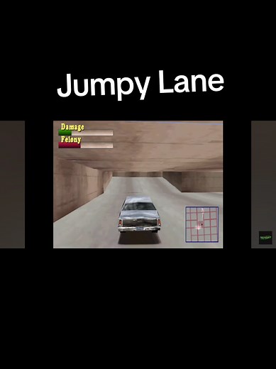Exploring Jumpy Lane in Driver (1999)