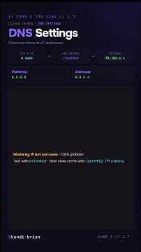 DNS Settings Explained | A+ Core 2 (220-1202) Objective 1.7