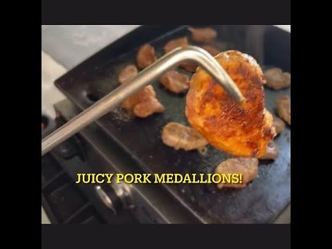 The Perfect Pork Medallions - Blackstone Grill