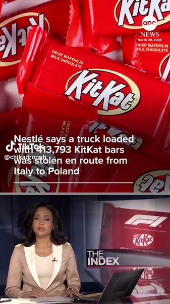 KitKat Confirms Supply is Not Affected Despite Stolen 12 Tons of Product Enroute to Poland from Italy Image courtesy of Facebook: KitKat Video courtesy of X: ABC #kitkat #chocolate #trending #viral #fyp