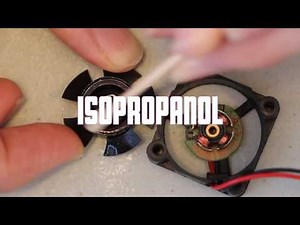 Fix a Noisy Fan in 64 seconds
