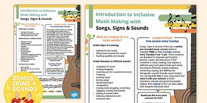 Introduction to Inclusive Music Making with Songs, Signs & Sounds