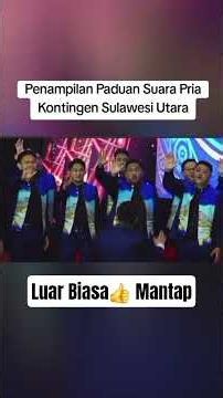 Pesparawi Nasional 🙏 #paduansuara #malechoir #kontingen #sulut #storyrohanikristen