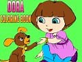 Game Dora Coloring Book online. Play for free