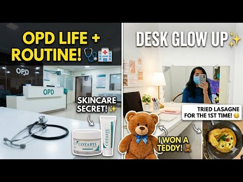 OPD Routine, Room Makeover, and Cafe Study Fail - NeetPg Aspirant(Vlog)