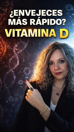 💥 ¿Envejeces más rápido sin vitamina D? 😳 #vitaminad #salud #longevidad