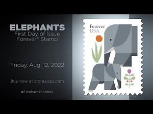 Elephants Forever® Stamp