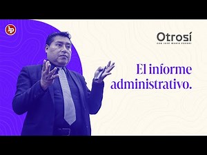 OTROSÍ: Aprende a redactar un informe administrativo