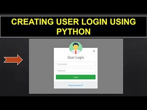 | How to create a login form using python | | Python programming | | AK |