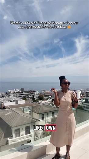 Rest Easy | Luxury Property management on Instagram: "I think it’s safe to say that our SPM loves our new Aparthotel in Bantry Bay 😍 #capetown #airbnb #comestaywithus #westerncape #bantrybay #atlanticseaboard #views #funny"