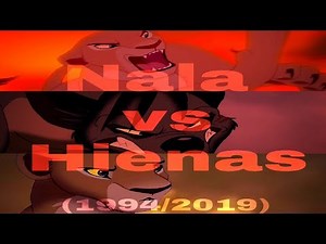 Nala vs Hienas The lion King (1998/2019
