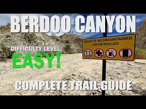 Easy 4x4 Trail In Southern California: Berdoo Canyon - Full Trail Review