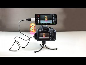 DIY Use Smartphone as a DSLR Monitor