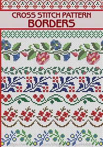 180 Flower Border Cross Stitch Patterns: Embroidery Designs (PDF Download) - Etsy