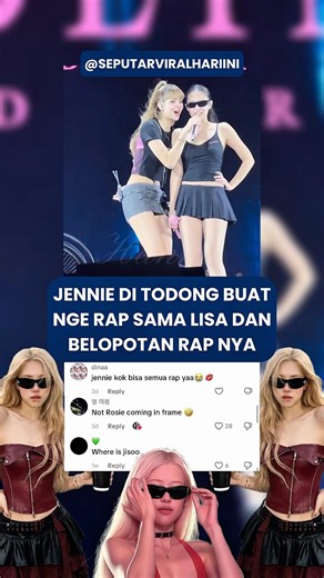 Jisoo kmn ko ga di anjak nempel ya? #rose #lisa #jennie #blackpink #kpop #kpopidol
