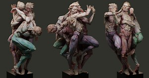 Dynamic Character Poses in ZBrush: Evoking Motion and Grace