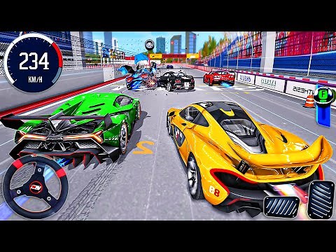 Speed Car Race Stunts Driving 3D - Impossible Car Racing Simulator - Android GamePlay