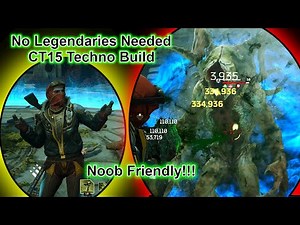 Outriders Technomancer Build No Legendaries Required! - CT15 Viable - Toxic Rounds OP