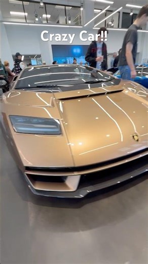 The Craziest Car Today! Lamborghini Limited-Edition V12 Countach #car #supercar #lambo #automobile