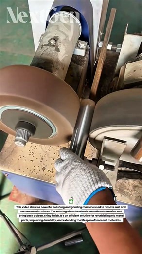 This Rust Removal Machine Restores Metal Like Brand New!