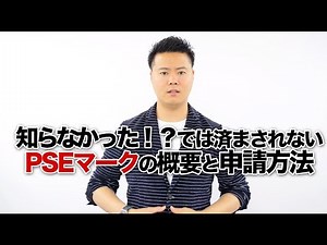 PSEマークの概要と申請方法 モバイルバッテリー・コンセント付商品必須