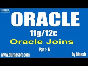 Oracle Joins Part -6 by Dinesh