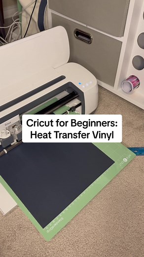 Cricut Tutorial: Heat Transfer Vinyl for Beginners