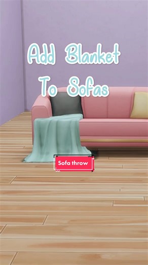 Sims 4 Blanket Ideas for Stylish Sofas