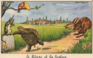 Le lièvre et la tortue