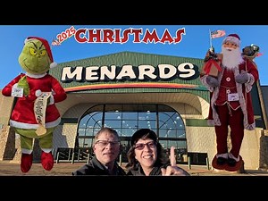 MENARDS Christmas NEW 2025 Decor Village Display and Store Walk Through